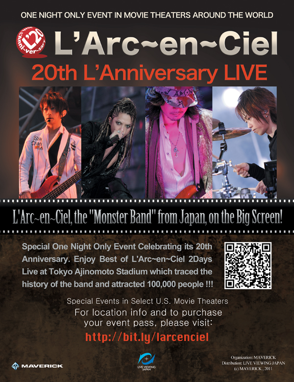 L'Arc~en~Ciel 20th L'Anniversary LIVE