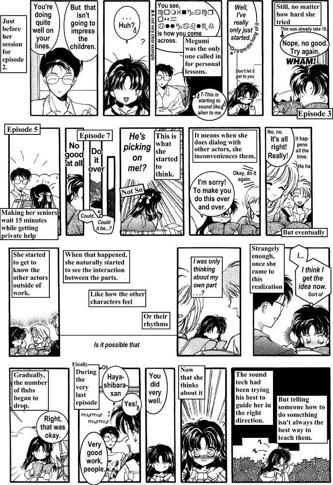 Megumi learns from her mistakes