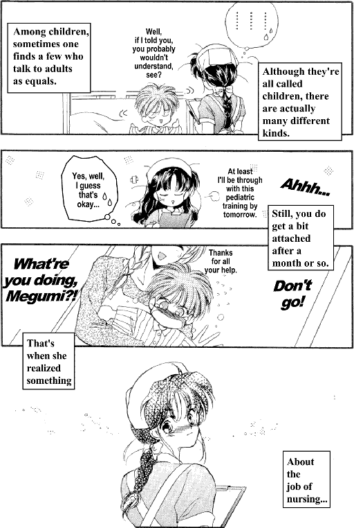 Megumi leaves the pediatric ward